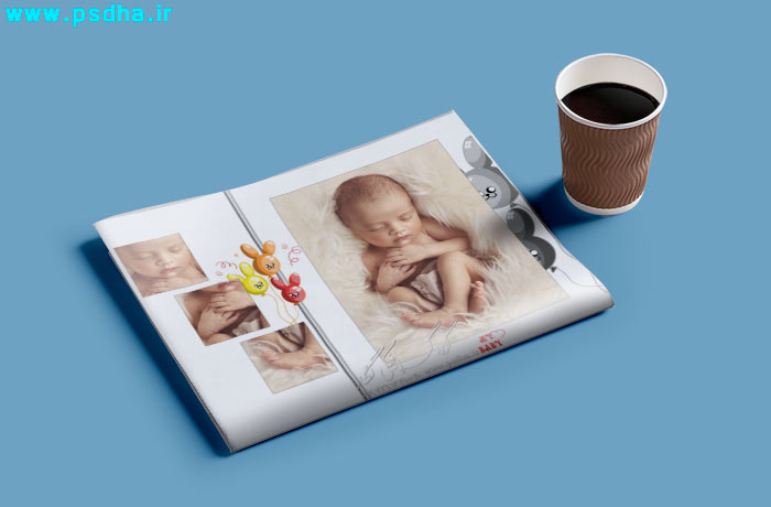 دانلود فون لایه باز کودک برای چینش عکس