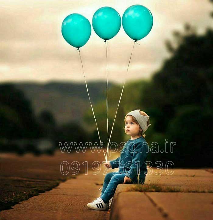 عکس با کیفیت بادکنک برای طراحی عکس کودک