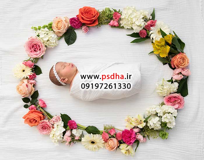دانلود بک گراند عکس کودکانه با دکور