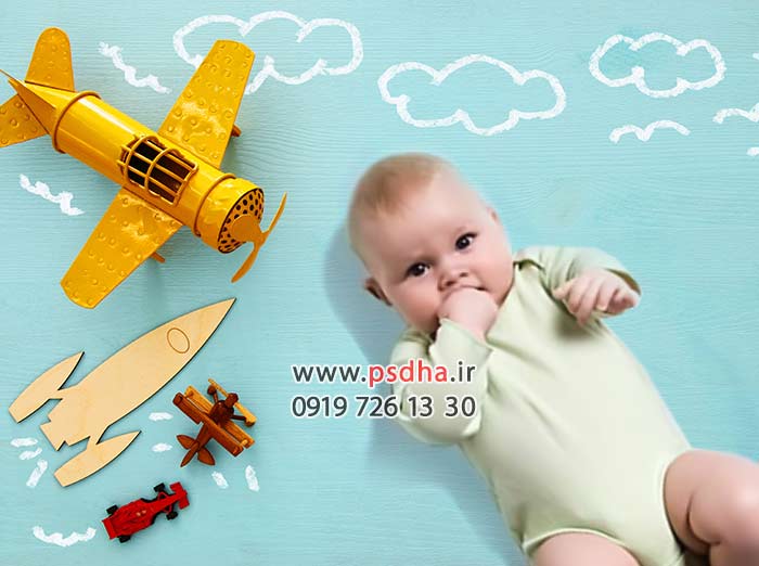 دانلود بک دراپ برای طراحی عکس نوزاد