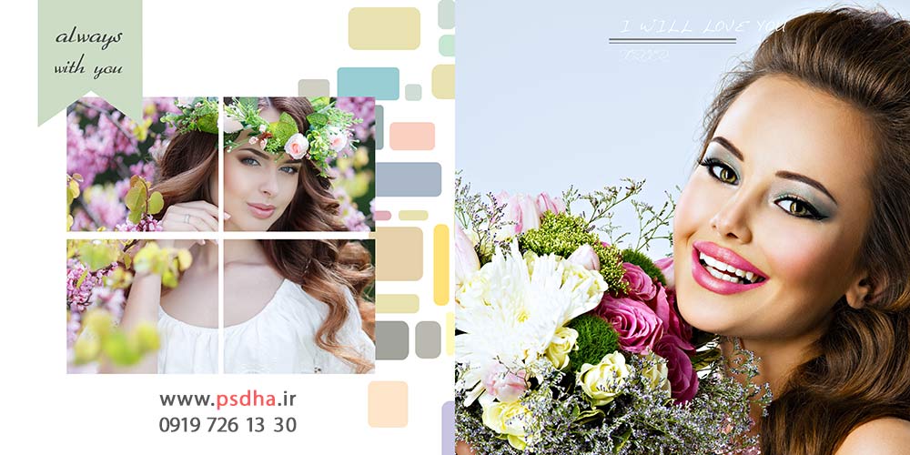 آلبوم ایتالیایی لایه باز برای فتوشاپ