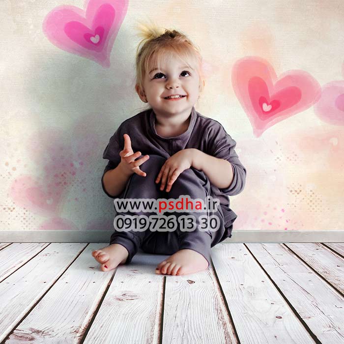 بک گراند آبرنگی آتلیه برای طراحی عکس