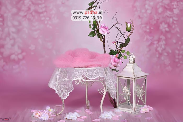 دانلود بک دراپ نوزاد برای عکاسی آتلیه