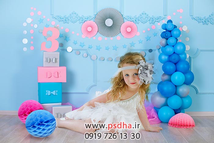 دانلود بک گراند تولد کودکانه جهت طراحی