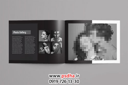 دانلود فتو آلبوم برای طراحی عکس مجله ای