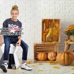 بک گراند پاییز و هالوین جدید برای طراحی عکس کد 3897