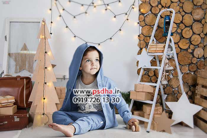 بک گراند برای طراحی عکس آتلیه کریسمس