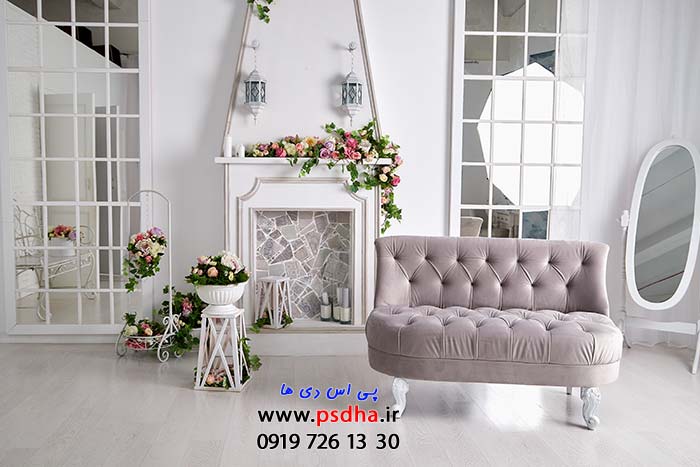 دانلود بک گراند عمارت و باغ عروس