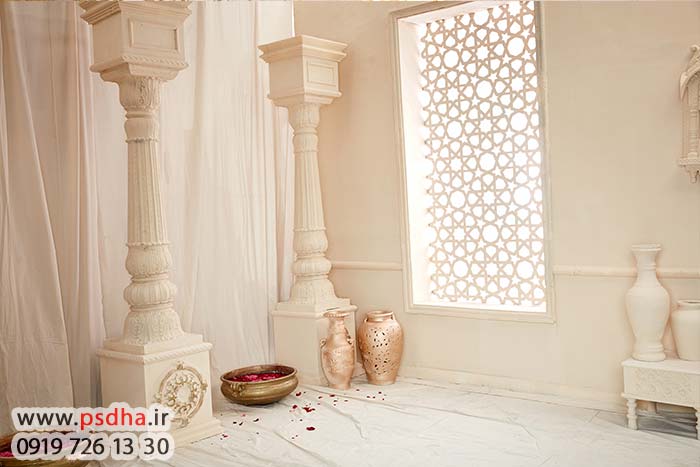 بک گراند عروس وایت روم و عمارت