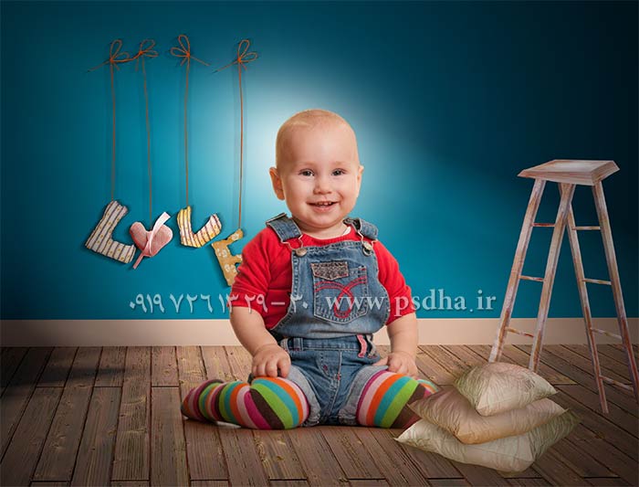 دانلود بک گراند لایه باز کودک