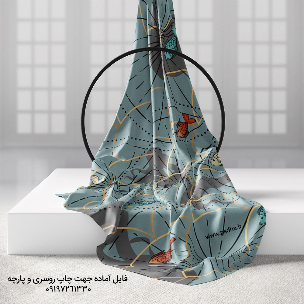 طرح روسری
