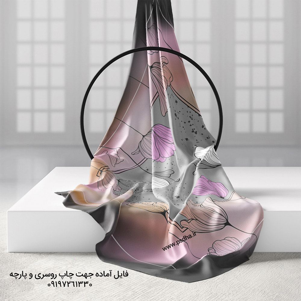 طرح روسری برای چاپ