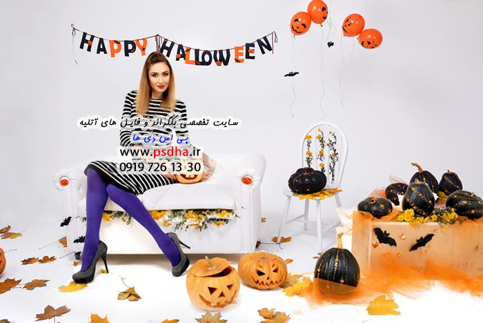 بک گراند پاییزی دیجیتال برای طراحی عکس