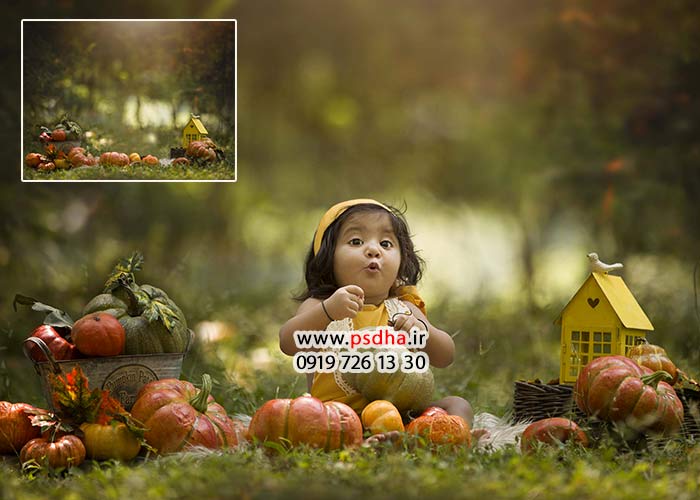 دانلود بکدراپ آتلیه برای عکس کودک