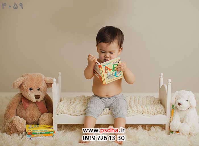 بک دراپ عکس نوزاد با دکور های متنوع