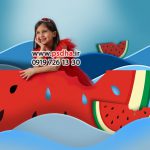 دانلود بک گراند یلدا دکور لایه باز هندوانه کد 4087