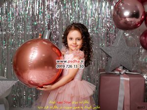 بک گراند جاگذاری چهره کودک در فتوشاپ