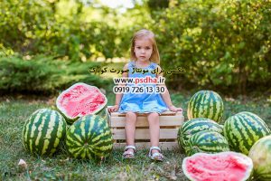 عکس با کیفیت برای مونتاژ چهره کودک