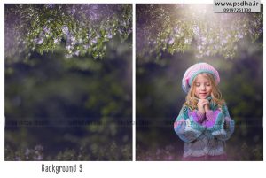 بک گراند رویایی باغ و طبیعت