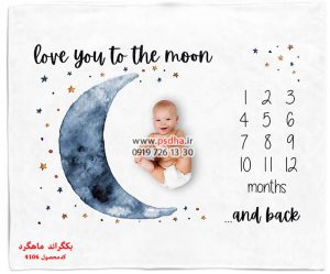 بک گراند ماهگرد نوزاد و کودک