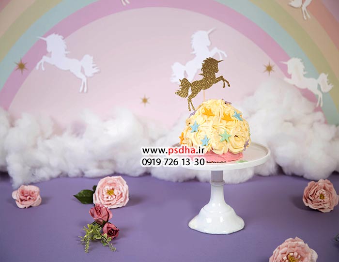 پس زمینه ی عکاسی با دکور های متنوع