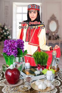 بک گراند لایه باز سفره هفت سین سنتی