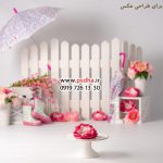 بک گراند آتلیه کودک برای عکس فتوشاپی