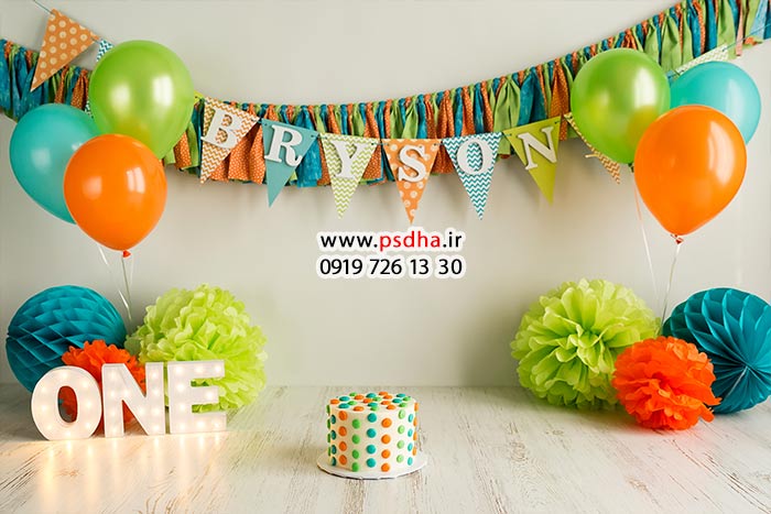 بک گراند عکس تولد کودک