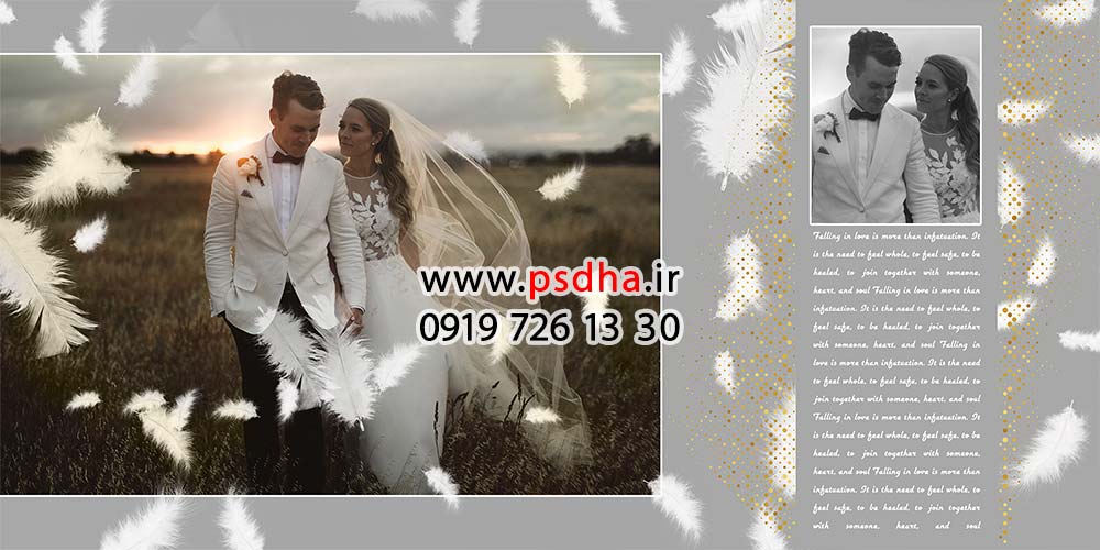 آلبوم عروسی لایه باز جدید