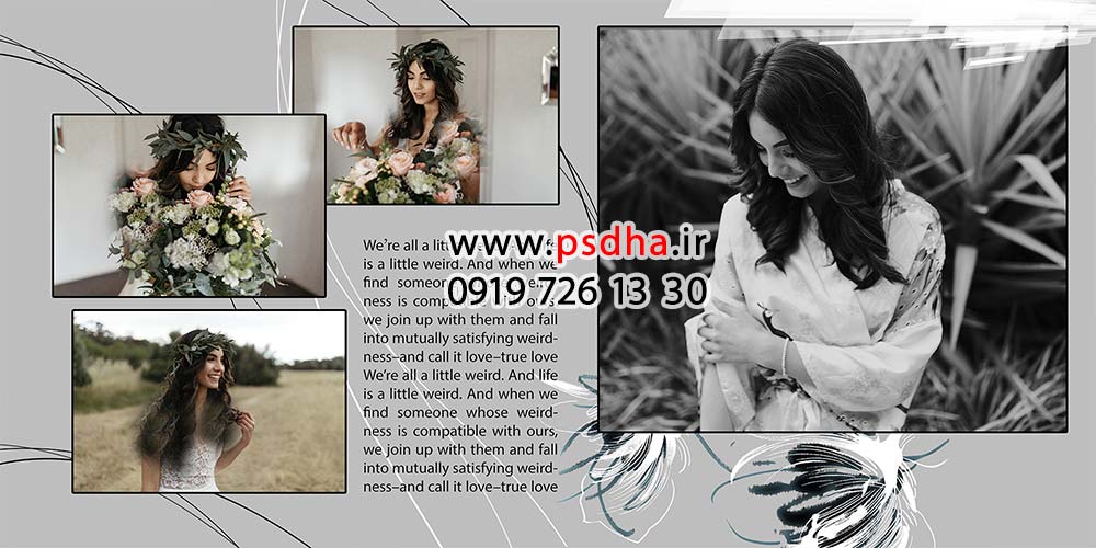 آلبوم عروسی لایه باز جدید