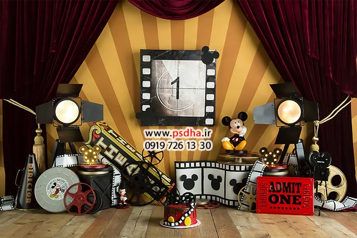 بک گراند تم میکی موس