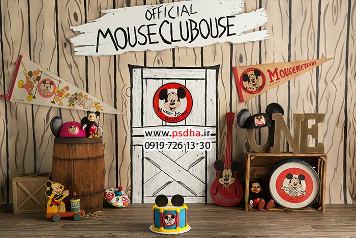 بک گراند تم میکی موس