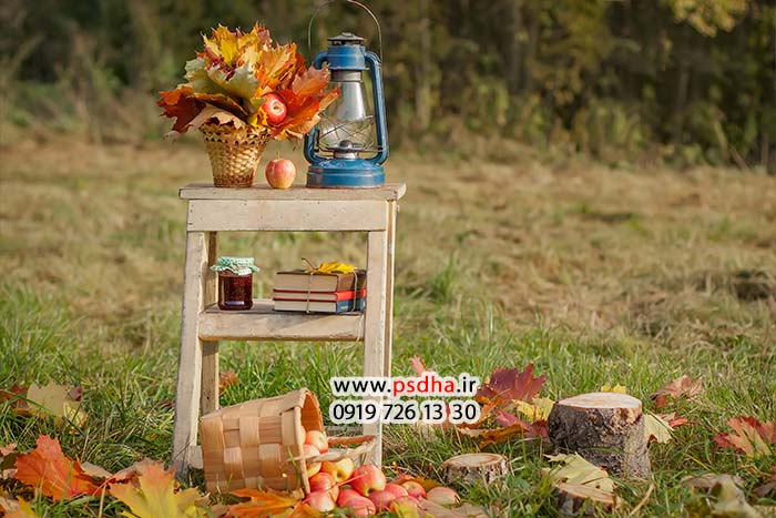 بک گراند پاییزی برای فتوشاپ