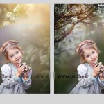 دانلود بک گراند باغ و جنگل رویایی بسیار زیبا کد 4185