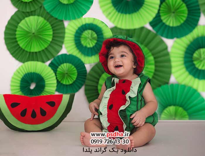 بک گراند یلدا تک لایه