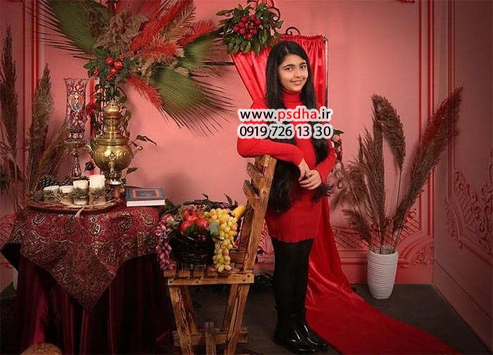 پس زمینه دکور واقعی شب یلدا