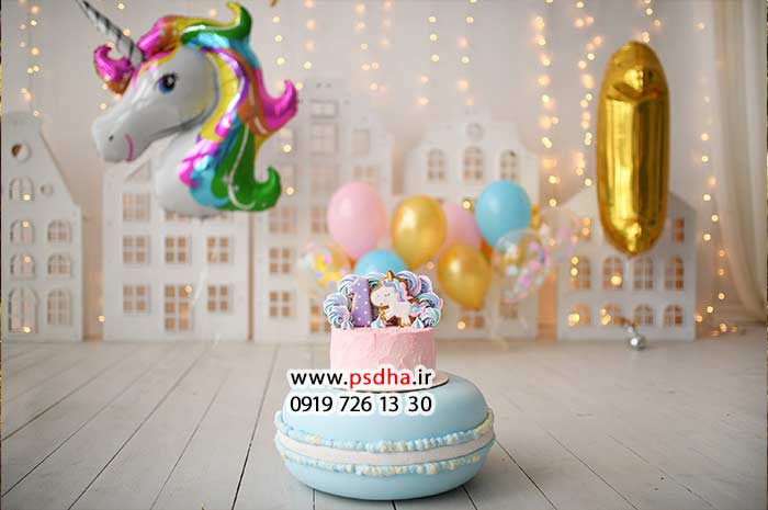 بک گراند اسب تک شاخ و یونیکورن