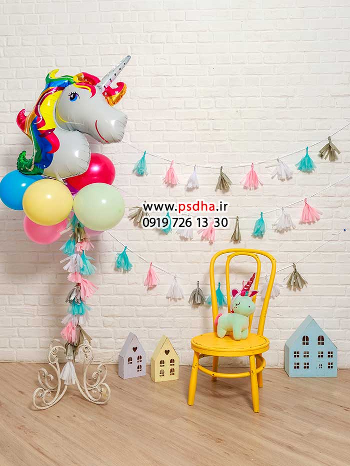 بک گراند اسب تک شاخ و یونیکورن