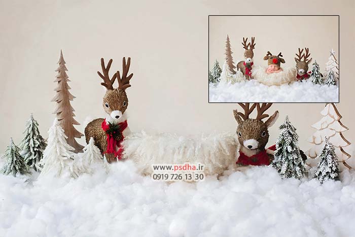 بکگراند زمستان و کریسمس جدید