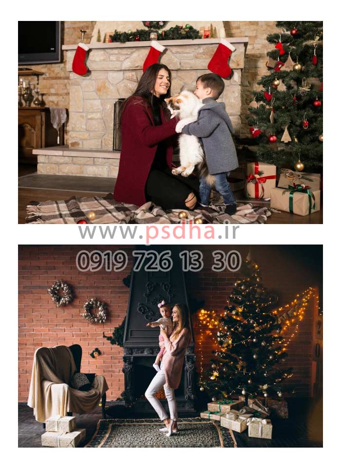 بک گراند زمستانی و کریسمس جدید 