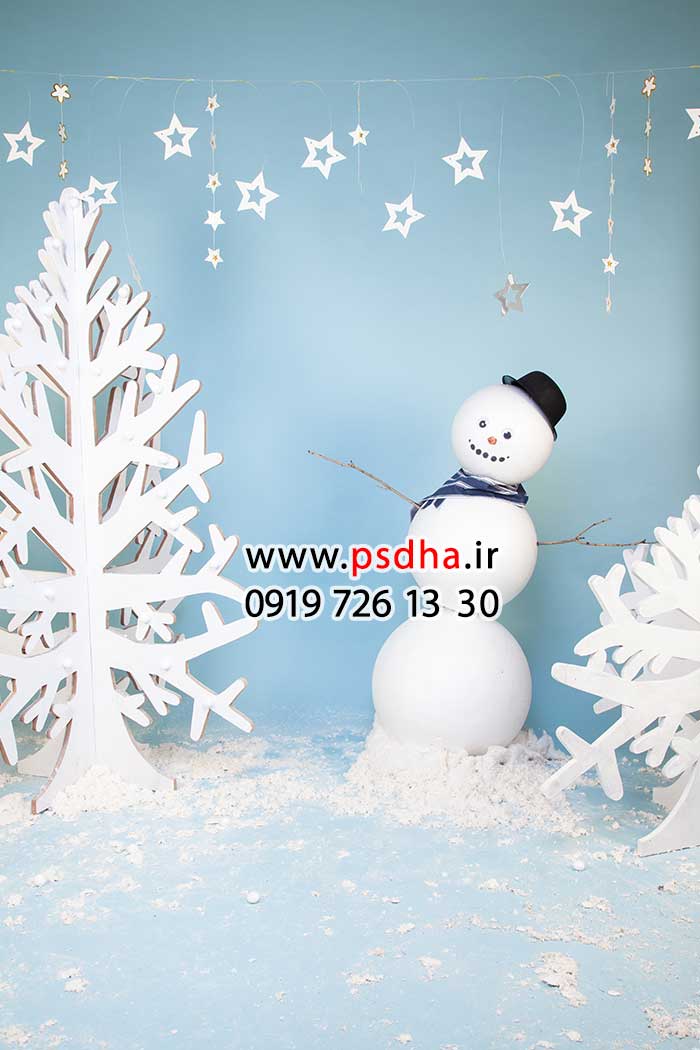 بک گراند دکور زمستان