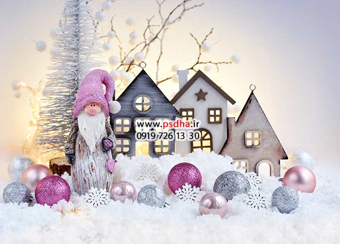 بک گراند دکور زمستان