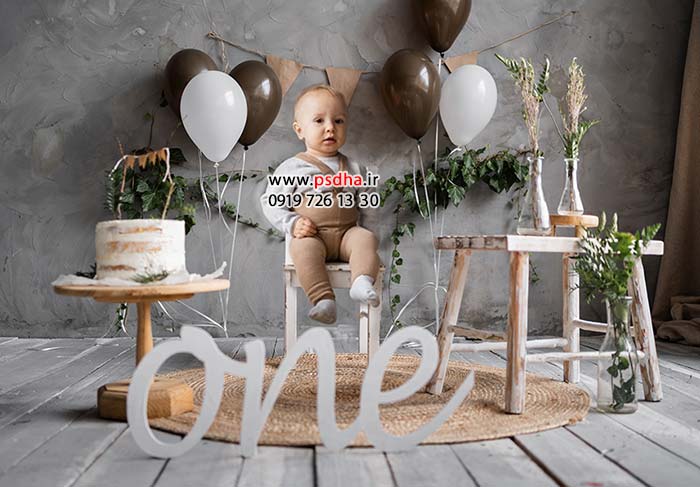 بک دراپ کودک برای طراحی عکس