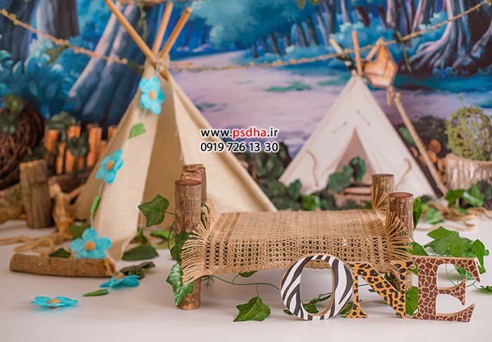 بک دراپ کودک برای طراحی عکس