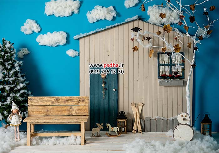 بک دراپ کودک برای طراحی عکس