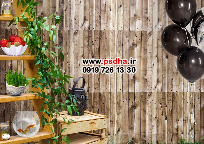 بک گراند نوروز و هفت سین دکور طبیعی