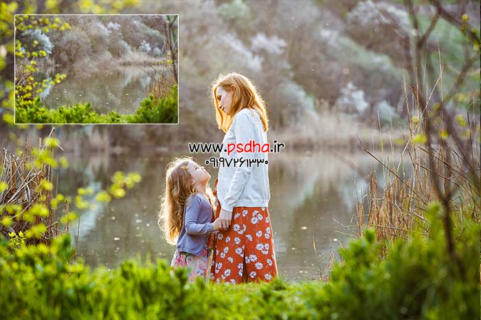 بک گراند طبیعت و باغ با کیفیت عالی 