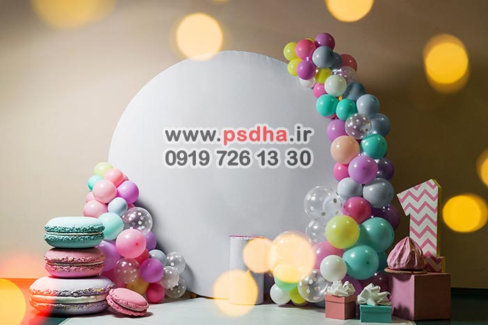 بک دراپ تولد کودک 