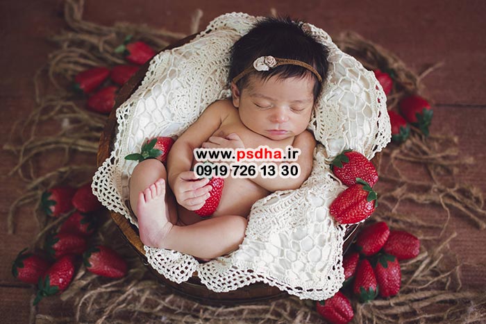 بک دراپ نوزادی جدید کد 4302