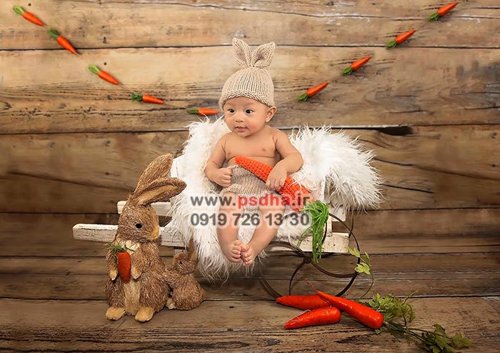 بک دراپ برای طراحی عکس نوزاد و کودک